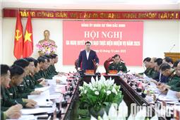 Đảng ủy Quân sự tỉnh Bắc Ninh ra Nghị quyết lãnh đạo thực hiện nhiệm vụ năm 2026